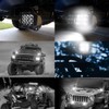 AUXTINGS LED Wirk Light Bar, 2Pcs 4 inch 36W Triple