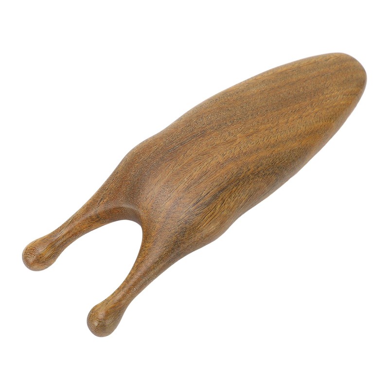 Sandalwood Nose Guasha Massage Tool Five Tooth Scalp Meridians Scraping