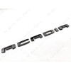 GMC 1PC Gloss Black Door Rear Tailgate Acadia Letter Emblem