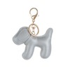 Atiyaer Leather Dog Bag Charm Dog Lover Charm Keychain for