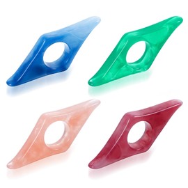 Ouligay Pack of 4 Book Page Holders Thumb Made of Resin Page Holder for Books Thumb Ring Book Page Holder Best Friend Gift Books Accessories Thumb Book Page Holder for Booklovers Teachers