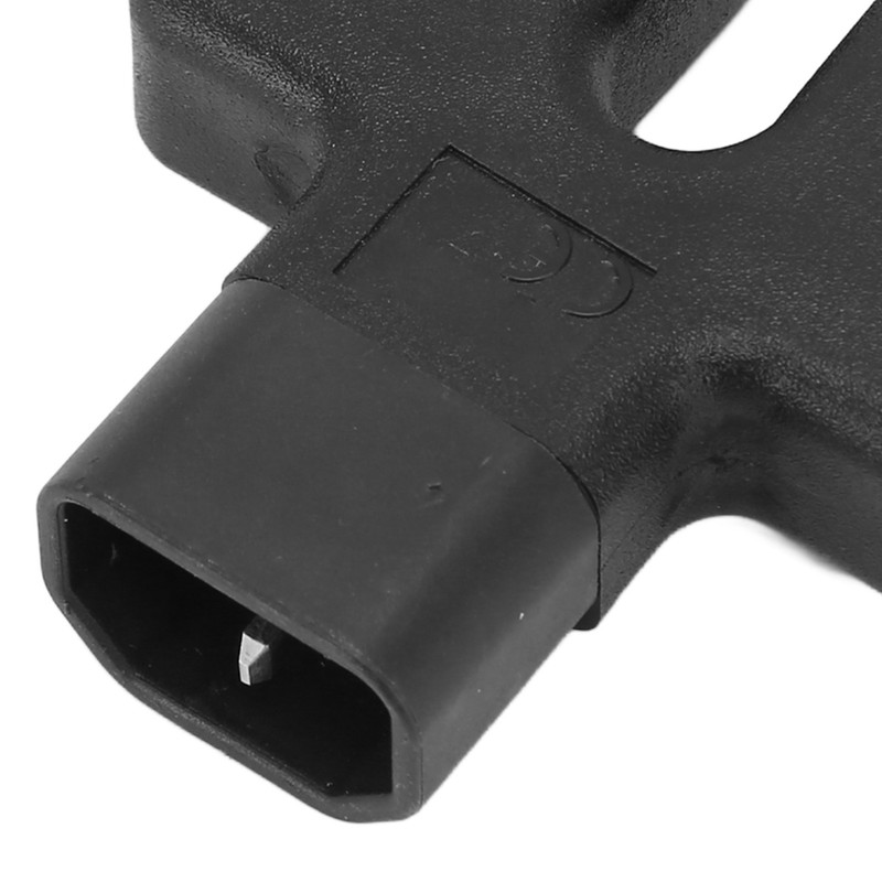 IEC320 C14 to Dual C19 Power Adapter Copper Conductor PVC