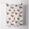 Ambiente Tea Towel, Tea Towel, Kitchen Towel, 70 x 50 cm, 100% Cotton, Country House, Chicken, Farm