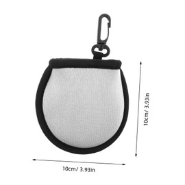 GANAZONO Portable Neoprene Golf Protector with Hook Golf Cleaning Pouch for Outdoor Sports Convenient Holder for and Access