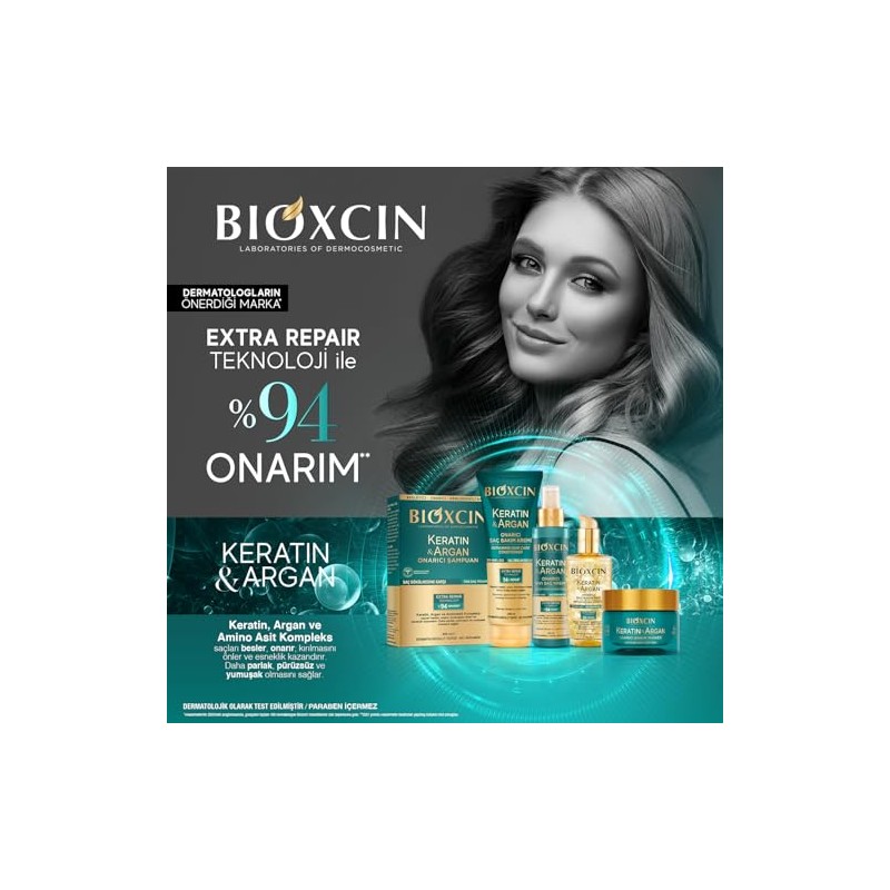 Bioxcin Keratin & Argan Hair Oil 150 ml