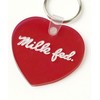 Milkfed ICING LOGO HEART KEYCHAIN Women's Red One Size Key