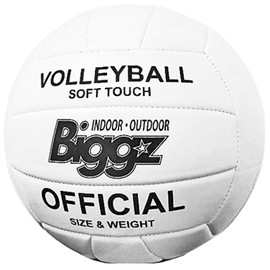 (Pack of 12) Volleyballs - Soft Touch Leather - Indoor/Outdoor with Pump