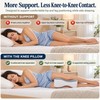 Memory Foam Leg Knee Pillow For Side Sleeping Support Pillow