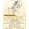 W1609-101 Bulb Refrigeration Thermostat Temperature Controller, Replace TH-1609 from -30