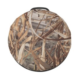 5 Gallon Bucket Cushion 360 Degree Swivel Bucket Lid with Memory Foam for Hunting Fishing Gardening Camping New Reed Camouflage