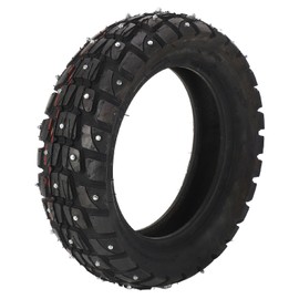 255X80 Snow Tire 10in Off Road Replacement Tire Studded Off Road Outer Tire Antislip Shock Absorption Winter Snow Tire