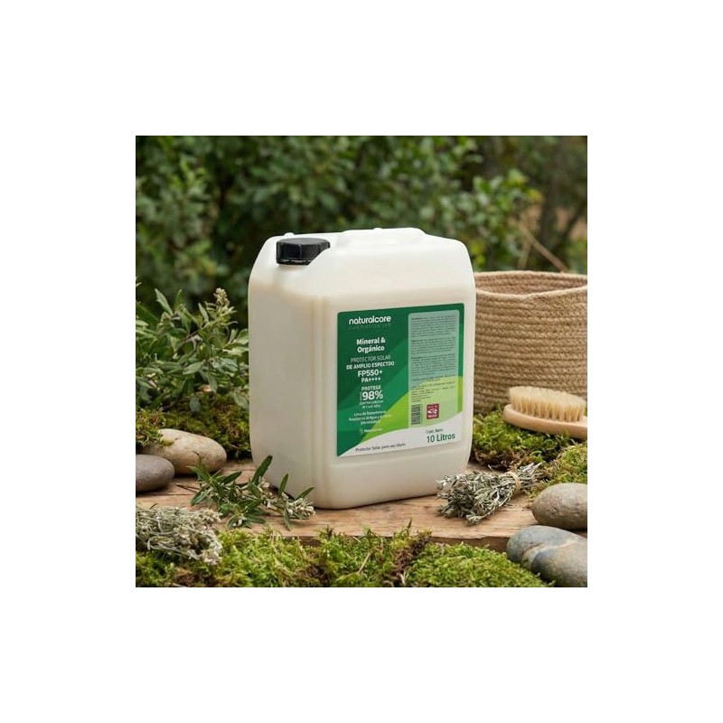 Protector Solar Orgánico Mineral FPS 50+ Protección UVA/UVB de Amplio