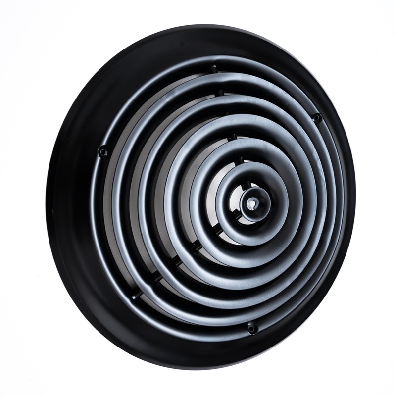 Fits 12 Inch Neck Air Duct | Steel Round Air