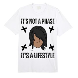 It's Not A Phase It's A Lifestyle : It was Never A Phase Emo Comfort Colors Adult Heavyweight T-Shirt