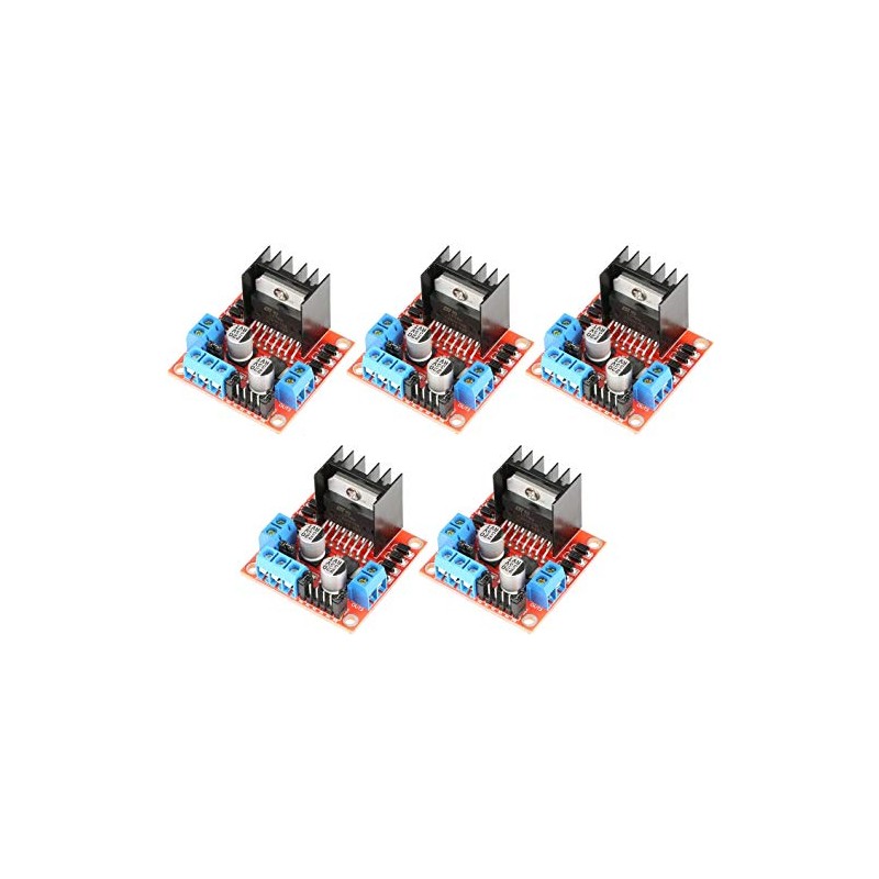 TECNOIOT 5pcs L298N Driver Board L298 Stepper Motor Drive Controller