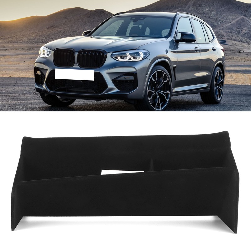 Center Console Storage Box Suede Organizer Case Tray Fit for