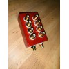 rca distribution block 1-4 rca splitter In Red