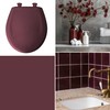 Bemis Classic Colors Slow Close Toilet Seat, Easy Clean Hinges