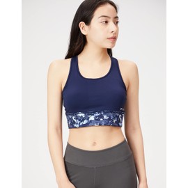 Yonex 46036 Women's Sports Bra, navy blue (019)