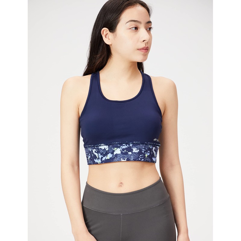 Yonex 46036 Women's Sports Bra, navy blue (019)