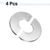 HARFINGTON 4pcs Wall Split Flange 1.02" (26mm) Stainless Steel Round