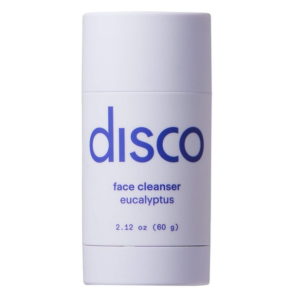 Face Cleanser Stick by Disco for Men, Hydrating, Removes Dirt
