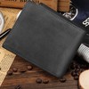 WildHorn Leather Wallet, Gray Hunter