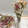 L'BREVOGA Dried Flowers with Stem, 16 inches Dried Spray Rose
