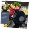 Mikinona Smoothie Bowls and Spoons 4pcs Cutlery Plates Bowl Straw