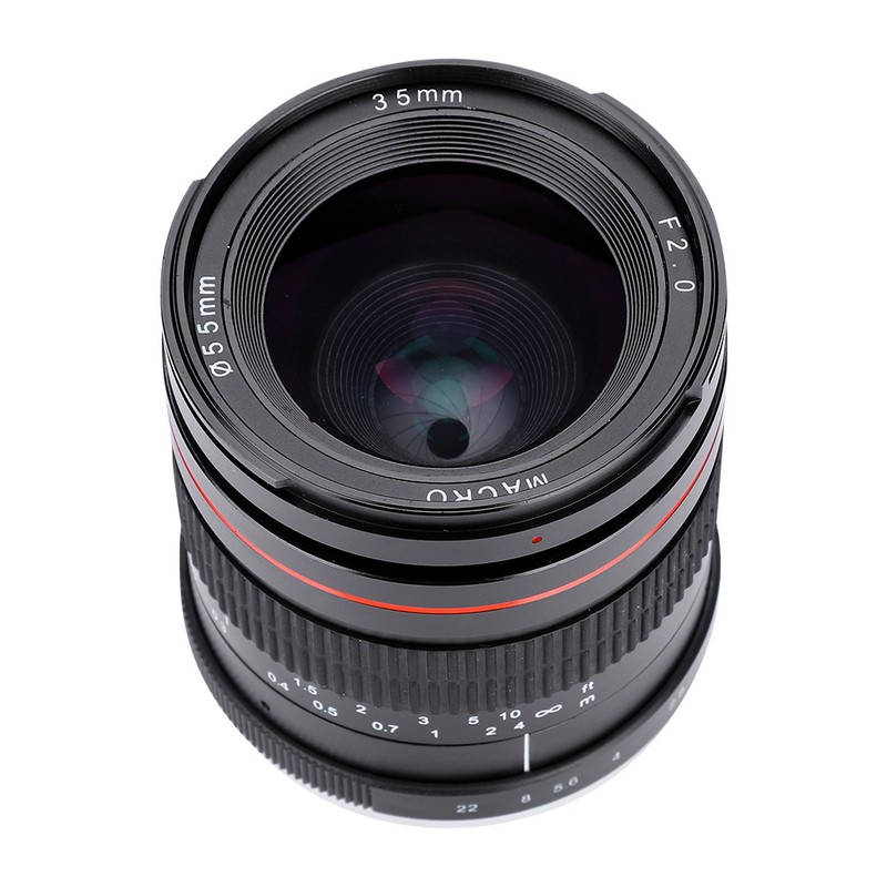 35mm F2 Large Aperture Manual Focus Full Frame Prime Lens
