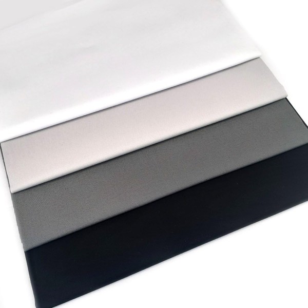 Solid Monochrome Fat Quarter Bundles of 100% Cotton Poplin Fabric