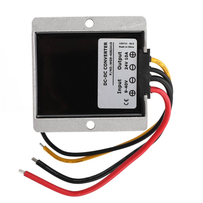 Converter Voltage Regulator 9-40V DC to 24V IP68 Waterproof for