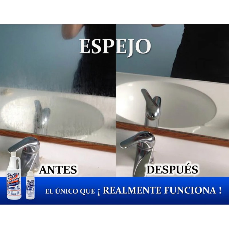 Crema Quita Sarro Bring It On Multiuso Cristales Vidrios 118ml