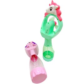 Unicorn Misting Spray Bottle Fan Kids Personal Cooling Mist Portable Handheld Humidifier Powered Fans with Mist for Girls, Set of 2