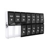 XL Weekly Pill Organizer 2 Times a Day, Fullicon Extra