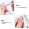 Cuticle Fork, 6 Pieces Cuticle Trimmer, Cuticle Pusher, Stainless Steel