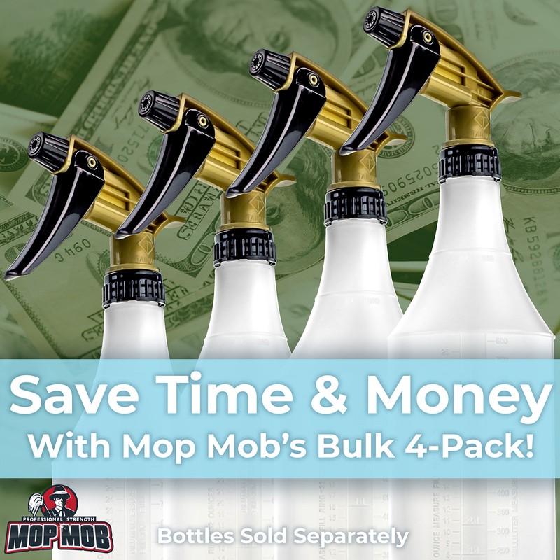 Mop Mob Leak-Free Acid Resistant Spray Head 4 Pack By