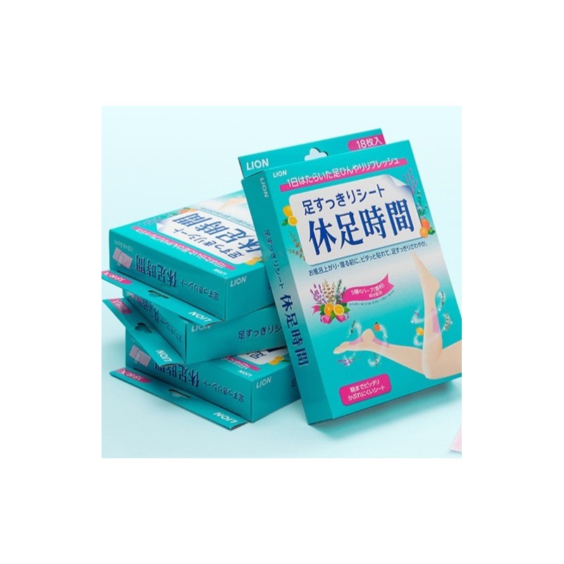 Cooling Sheet for Tired Feet, 6 Pieces