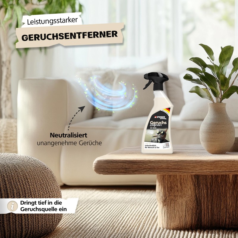 SPRINGER CX3000 - - Geruchsentferner 750 ml - - Made