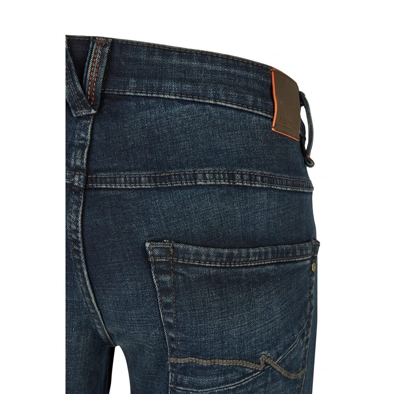 Hattric Harris Men's Jeans 5 Pocket Modern Fit, Turquoise /