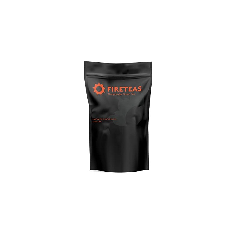 FIRE TEAS Gunpowder Tea Loose Leaf - Loose Leaf Tea