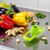 Green Multifunction Ginger Grater Tool Mini Grater Nutmeg Grinder Garlic,
