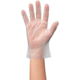 Showa Gloves No.846 Disposable Gloves for Clean Hands, 100 Pieces, Translucent, Small, 1 Box, Clear