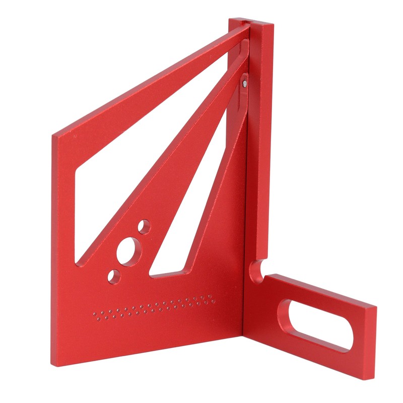 Woodworking Ruler Multifunctional Angle Measuring Ruler Aluminum Alloy Square Tool
