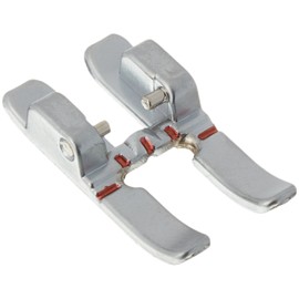 HONEYSEW Presser Foot for Pfaff Household Sewing Machine (6mm Open Toe Satin Stitch Metal Applique Foot)