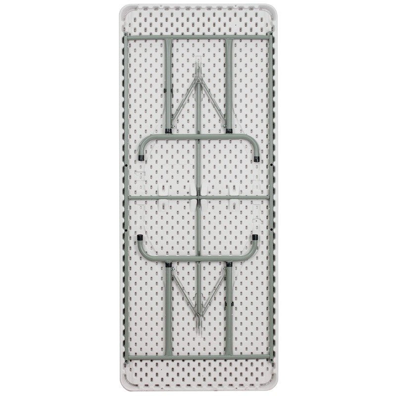 Flash Furniture Kathryn 6' Rectangular Adjustable Plastic Folding Event Table,