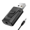 USB Bluetooth 5.0 Bluetooth Transmitter Receiver with 3.5mm AUX Bluetooth