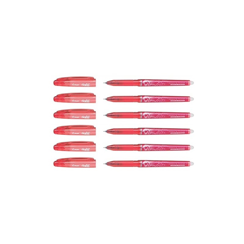 Pilot FriXion Point 05 Erasable Rollerball Pens - Red Ink