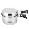 Stainless Steel Portable Outdoor Travel Camping Picnic Cookware Cooking Pot
