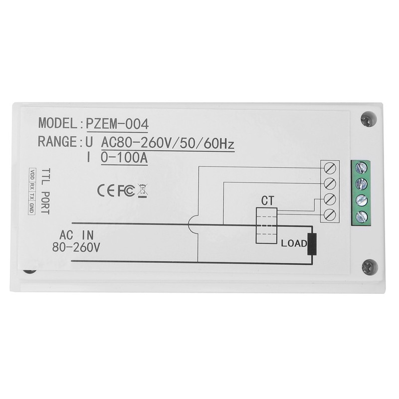 AC LED Multifunctional Current Voltage Power Energy Tester Monitor Multimeter(PZEM0-004